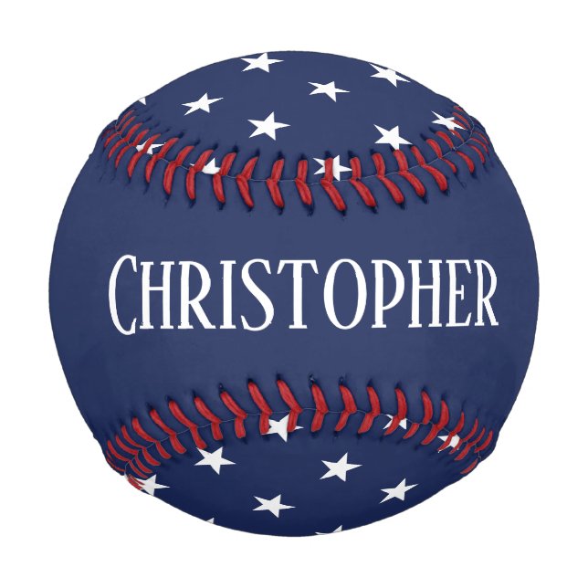 Pelota De Béisbol Estrellas de la Armada de Béisbol (Anverso)