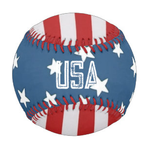 Pelota De Béisbol Estrellas y tiras de béisbol de Estados Unidos