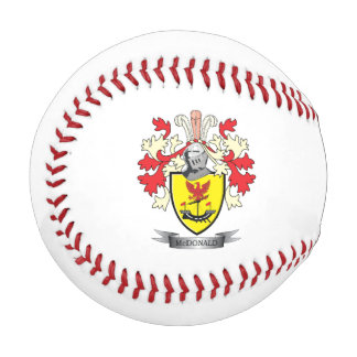 Pelota De Béisbol Familia McDonald Crest Coat of Arms
