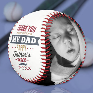 Pelota De Béisbol Fathers Day Personalized Unique One Of A Kind