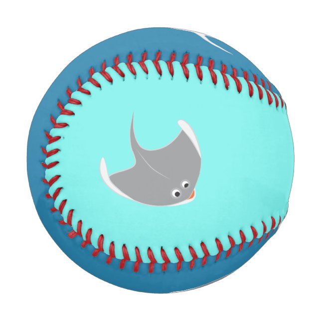 Pelota De Béisbol Felices Stingrays (Anverso izquierdo)