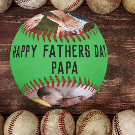 Pelota De Béisbol Feliz Día del Padre Abuelo/Papá Personaliza