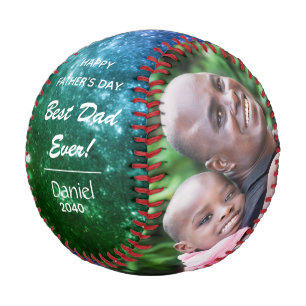 Pelota De Béisbol Feliz Día del Padre, mejor galaxia de papá