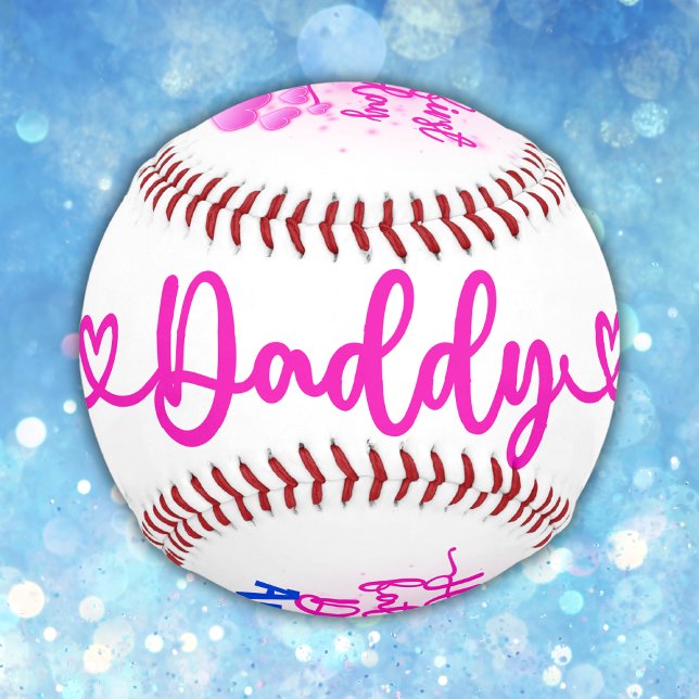 Pelota De Béisbol Feliz Día del Padre Papá | (Subido por el creador)