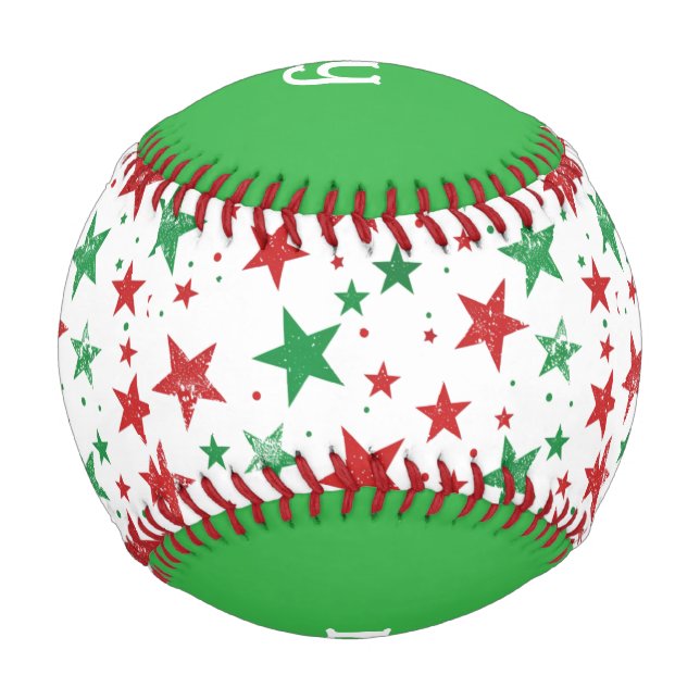 Pelota De Béisbol Feliz Navidad (Anverso)
