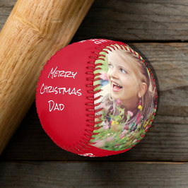 Pelota De Béisbol Feliz Navidad Papá Foto