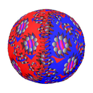 Pelota De Béisbol Fibonacci 'Fish' por Kenneth Yoncich