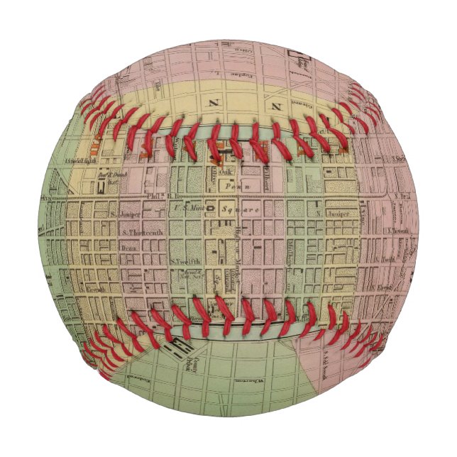 Pelota De Béisbol Filadelfia 6 (Anverso)