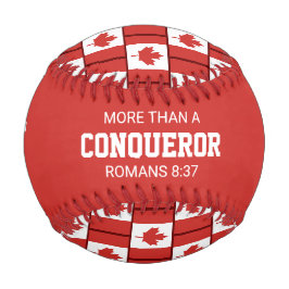 Pelota De Béisbol FLAG Patriótico CANADÁ Personalizado Scripting