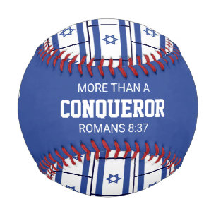 Pelota De Béisbol FLAG patriótico ISRAEL Personalizado Scripting