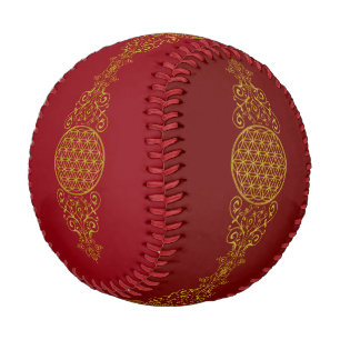 Pelota De Béisbol Flor de vida / Blume des Lebens - XI de época
