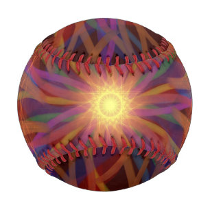 Pelota De Béisbol Florecer Solar – El Baile de Luz y Color.