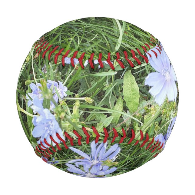 Pelota De Béisbol Flores silvestres (Anverso)