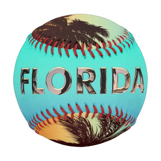 Pelota De Béisbol Florida (Reverso)
