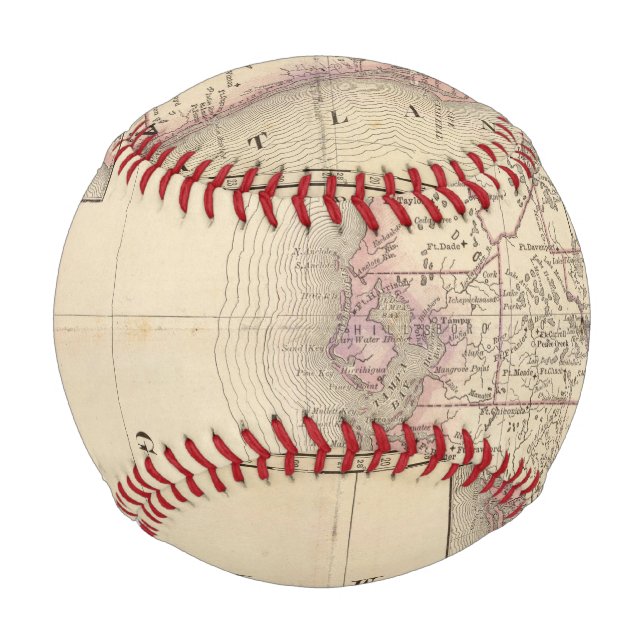 Pelota De Béisbol Florida 9 (Anverso)