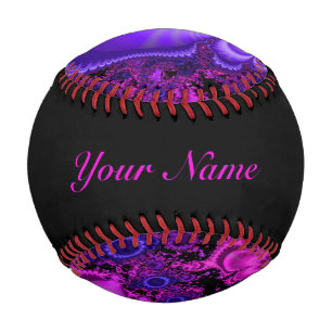 Pelota De Béisbol Flower Fractal Baseball