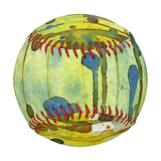 Pelota De Béisbol fondo abstracto (Anverso)