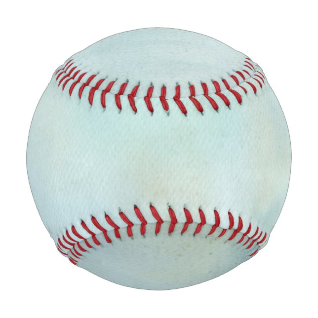 Pelota De Béisbol fondo acuático en azul pastel y amarillo (Anverso)