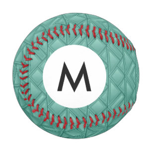 Pelota De Béisbol Fondo de mosaico monograma