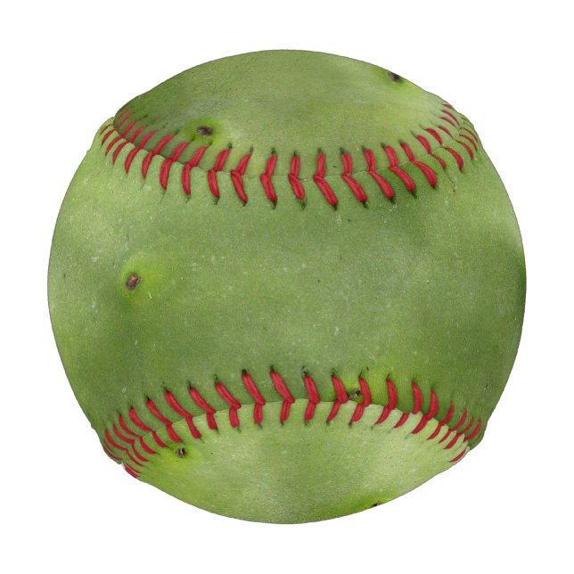 Pelota De Béisbol Foto de Cactus Verde Tropical Botánico (Reverso)