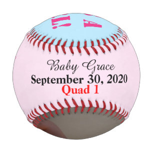 Pelota De Béisbol Foto de estado de cuatro nacimientos de Chica