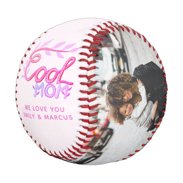 Pelota De Béisbol Foto de Keepsake de la madre de Guay (Angular)
