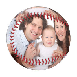 Pelota De Béisbol Foto de la familia del personalizar