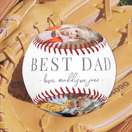 Pelota De Béisbol Foto de padre personalizado