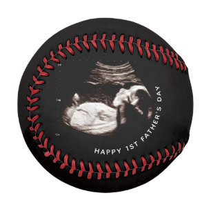 Pelota De Béisbol Foto de sonograma del primer Personalizado del día