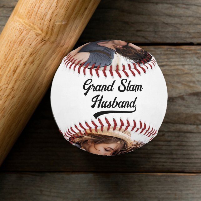 Pelota De Béisbol Foto del mejor esposo (Subido por el creador)