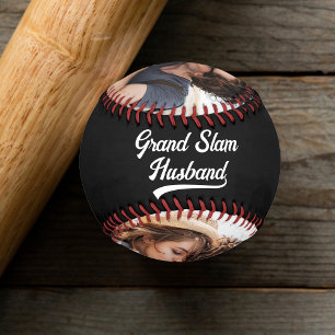 Pelota De Béisbol Foto del mejor esposo negro