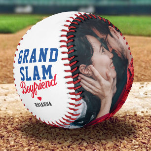 Pelota De Béisbol Foto del novio de Grand Slam