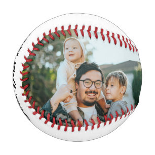 Pelota De Béisbol Foto del Personalizado del Béisbol Feliz Día del P