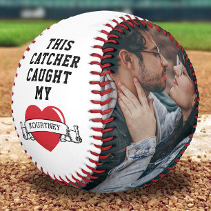 Pelota De Béisbol Foto personalizada de novio