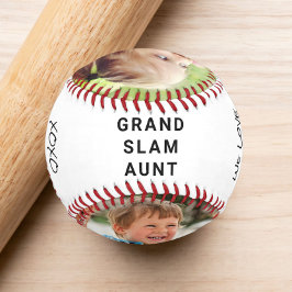 Pelota De Béisbol Foto personalizada de tía