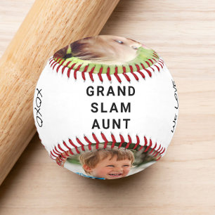 Pelota De Béisbol Foto personalizada de tía