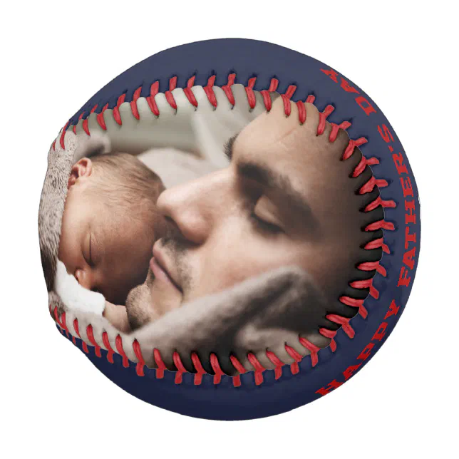 Pelota De Béisbol Foto personalizada del Día del Padre | Zazzle.es