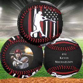 Pelota De Béisbol Foto personalizada del jugador de béisbol