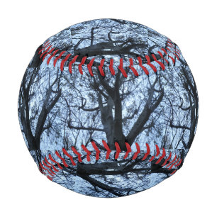 Pelota De Béisbol Fotografía de silueta de árbol de béisbol