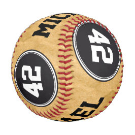 Pelota De Béisbol Fotografía - Papel de envolvimiento impecable + tu