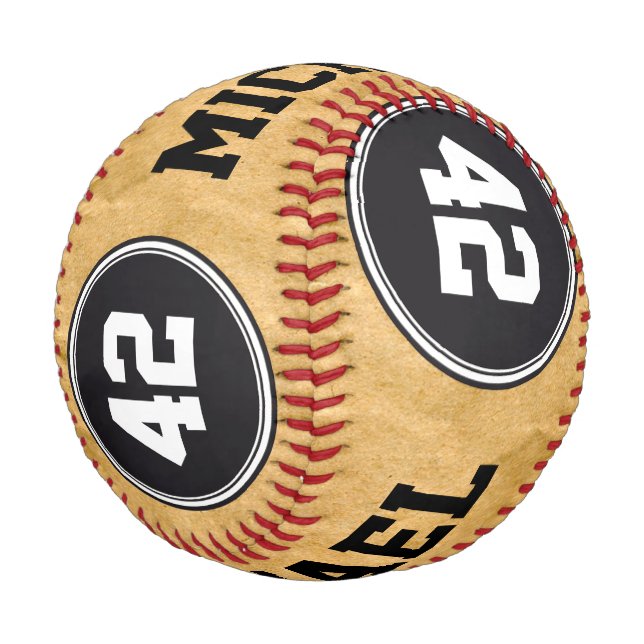 Pelota De Béisbol Fotografía - Papel de envolvimiento impecable + tu (Angular)