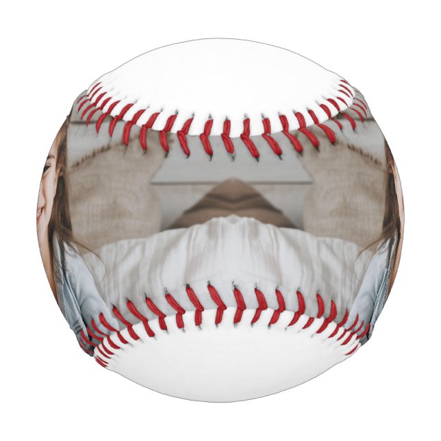 Pelota De Béisbol Fotografía por caligrafía eterna Día de la Madre d (Anverso)