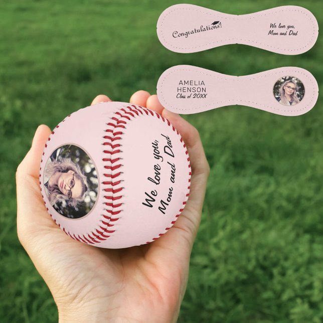 Pelota De Béisbol Fotos de graduación rosada de Rubor (Subido por el creador)
