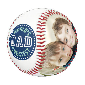 Pelota De Béisbol Fotos de la familia del Personalizado del Día del 