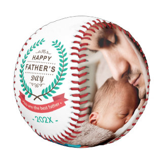 Pelota De Béisbol Fotos de la familia del Personalizado del Día del 
