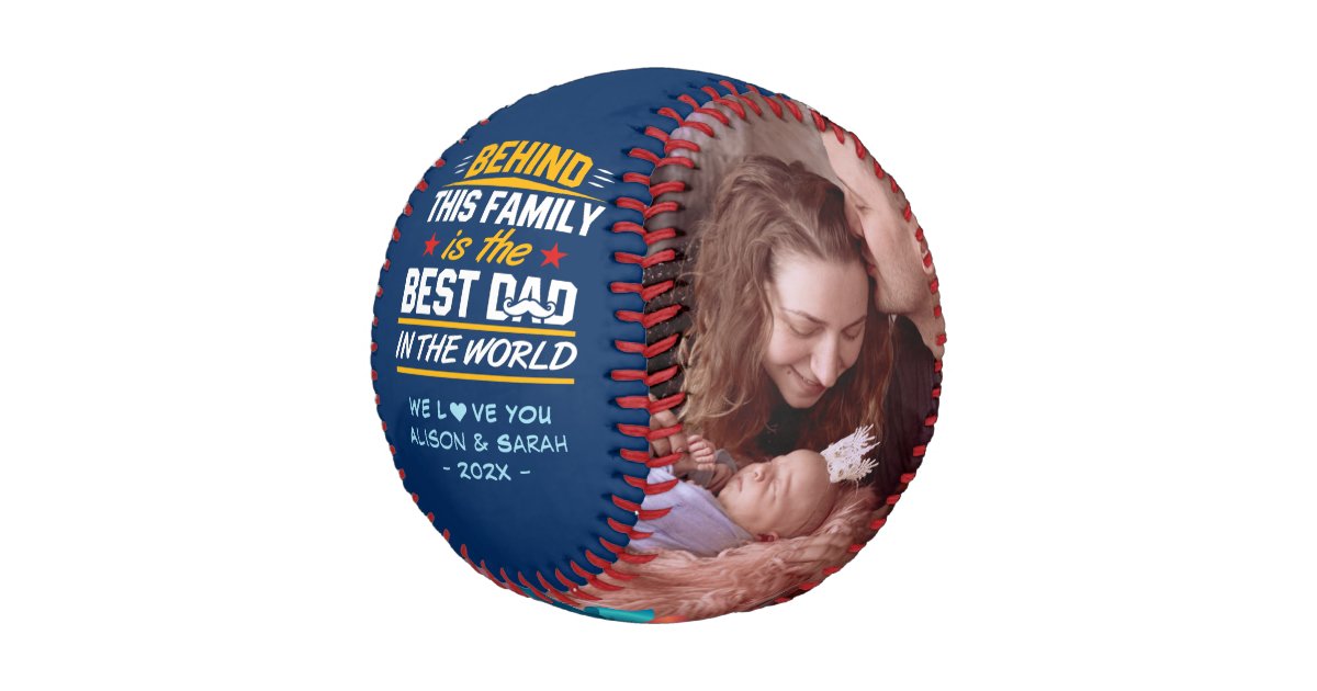 Pelota De Béisbol Fotos de la mejor familia de papá en el mundo - Az ...