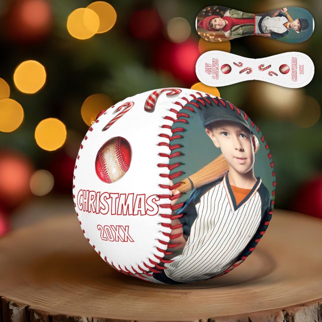 Pelota De Béisbol Fotos de Santa Claus MVP de Feliz Navidad (Subido por el creador)