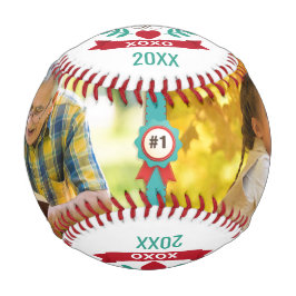 Pelota De Béisbol Fotos del regalo del Día del Padre del abuelo, béi