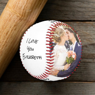 Pelota De Béisbol Fotos personalizadas de la esposa
