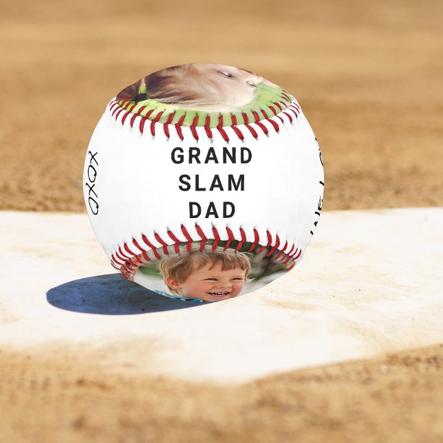 Pelota De Béisbol Fotos personalizadas de papá (Subido por el creador)